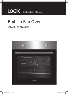 Handleiding Logik LBFANX16 Oven
