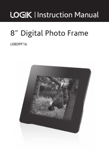 Handleiding Logik L08DPF16 Digitale fotolijst