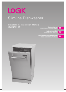 Manual Logik LDW45X11E Dishwasher