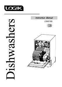 Manual Logik LDW974BI Dishwasher