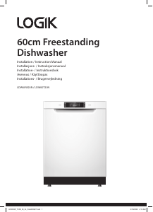 Manual Logik LDW60W20N Dishwasher