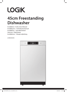 Manual Logik LDW45W20N Dishwasher