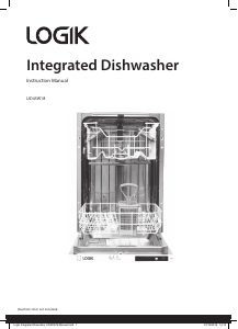 Manual Logik LID45W18 Dishwasher