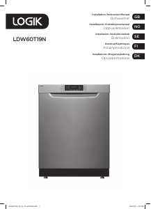 Brugsanvisning Logik LDW60T19N Opvaskemaskine