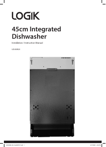 Manual Logik LID45W20 Dishwasher
