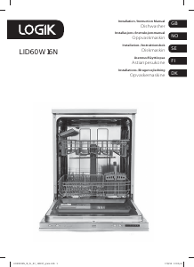 Manual Logik LID60W16N Dishwasher