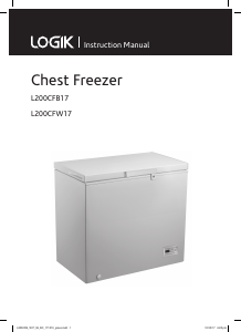Bruksanvisning Logik L200CFB17 Frys