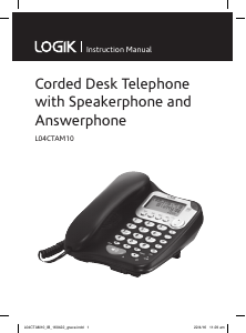 Handleiding Logik L04CTAM10 Telefoon