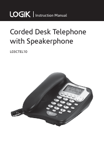 Handleiding Logik L03CTEL10 Telefoon