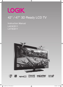 Manual Logik L473CD11 LCD Television