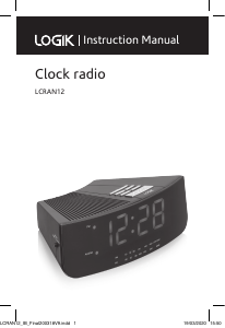 Handleiding Logik LCRAN12 Wekkerradio