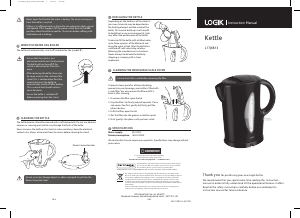 Manual Logik L17JKB13 Kettle