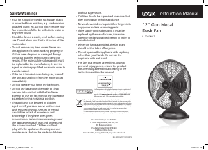 Handleiding Logik L12DFGM17 Ventilator