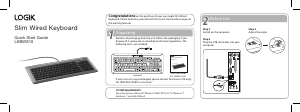 Handleiding Logik LKBWS10 Toetsenbord