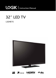 Handleiding Logik L32HE15 LED televisie