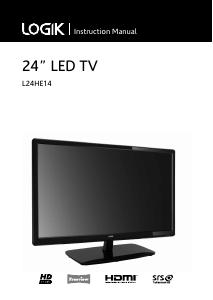 Handleiding Logik L24HE14 LED televisie
