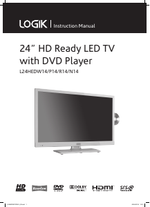 Handleiding Logik L24HEDR14 LED televisie