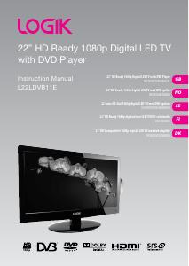 Handleiding Logik L22LDVB11E LED televisie