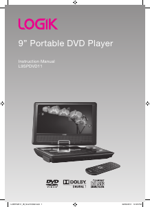 Manual Logik L9SPDVD11 DVD Player