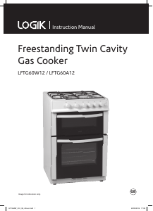 Bruksanvisning Logik LFTG60W12 Spis
