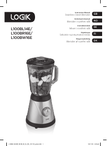 Bruksanvisning Logik L100BL14E Blender