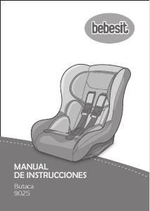 Manual de uso Bebesit 9025 Asiento para bebé