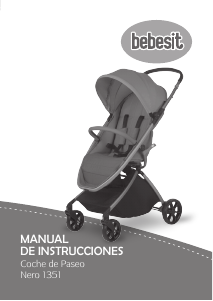 Manual de uso Bebesit 1352 Nero Cochecito