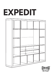 Kullanım kılavuzu IKEA EXPEDIT (185x185) TV sehpası