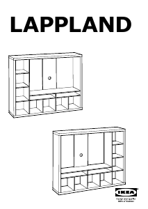 Manual IKEA LAPPLAND TV Bench