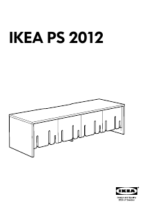 Bruksanvisning IKEA PS 2012 TV-benk