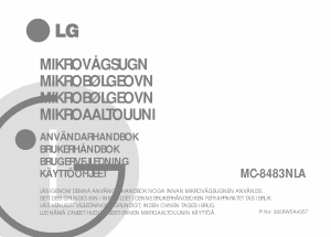 Bruksanvisning LG MC-8483NLA Mikrovågsugn