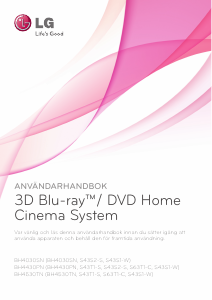 Bruksanvisning LG BH4030SN Hembiopaket