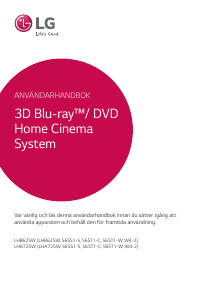Bruksanvisning LG LHB625W Hembiopaket