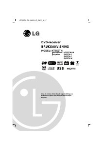 Bruksanvisning LG HT502TH-DH DVD spelare