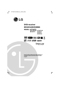 Bruksanvisning LG HT762TZ-D0 DVD spelare