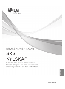 Bruksanvisning LG GS5163SWJV Kyl-frys