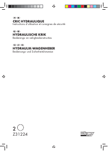 Bedienungsanleitung Ultimate Speed Z31224 Wagenheber