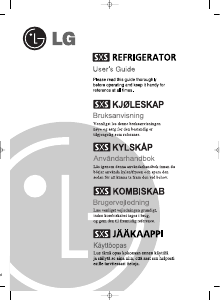 Bruksanvisning LG GW-L227YVQK Kyl-frys