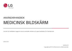 Bruksanvisning LG 32HL512D-B LED skärm