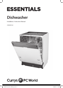Bruksanvisning Currys Essentials CID60W16A Diskmaskin