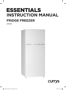 Manual Currys Essentials C50TW12 Fridge-Freezer