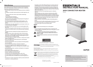Handleiding Currys Essentials C20CHW11 Kachel