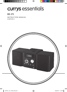 Handleiding Currys Essentials CHFCD11 Stereoset