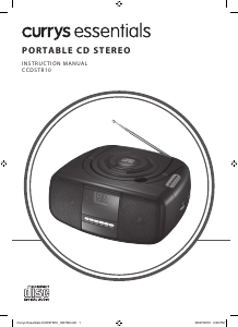 Handleiding Currys Essentials CCDSTR10 Stereoset