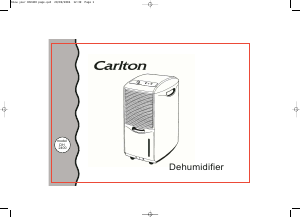 Bruksanvisning Carlton DH2400 Avfuktare