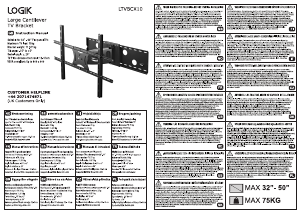 Manual Logik LTVBCX10 Wall Mount