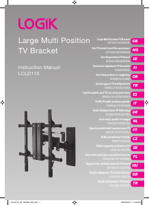 Handleiding Logik LCLD11X Muurbeugel