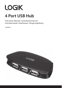 Bruksanvisning Logik L4HUB14 USB-hub