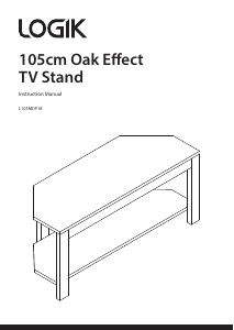 説明書 Logik L105MDF18 TVベンチ