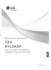 Bruksanvisning LG GSL325NSCV Kyl-frys
